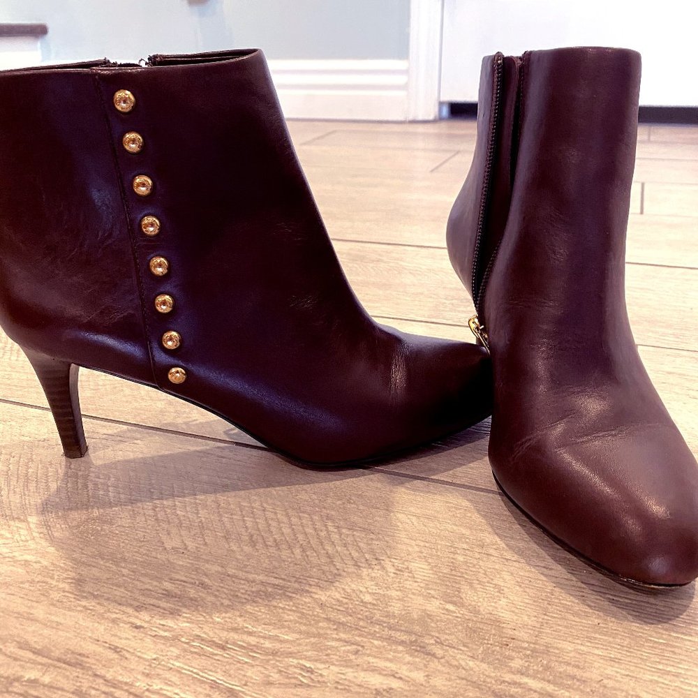 Coach hickory ankle bootie boots 8M - like new